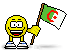 Algerian Flag animated emoticon