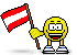 Flag of Austria animated emoticon