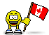 flag of canada smiley