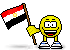 Flag of Egypt emoticon (Flag Emoticons)