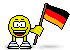 Flag of Germany emoticon (Flag Emoticons)