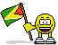 Flag of Guyana emoticon (Flag Emoticons)
