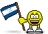 Flag of Honduras emoticon (Flag Emoticons)