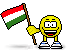 Flag of Hungary emoticon (Flag Emoticons)