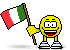 Flag of Italy animated emoticon