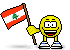 flag of lebanon smiley