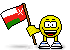 Flag of Oman animated emoticon