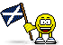 Flag of Scotland animated emoticon