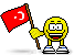 Flag of Turkey animated emoticon