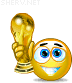 The World Cup animated emoticon