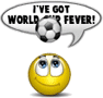 World Cup Fever smiley (Football emoticons)