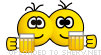 Cheers! smiley (Friends emoticons)
