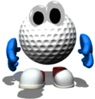 Golf Ball emoticon (Golf emoticons)