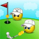 Putting emoticon (Golf emoticons)