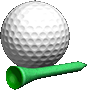 Tee Time emoticon (Golf emoticons)