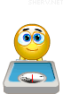 Watching my Weight animated emoticon