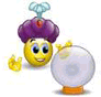 Crystal Ball animated emoticon