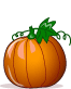 Cute Pumpkin animated emoticon