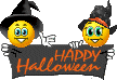 Happy Halloween animated emoticon