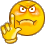 Strong No smiley (Hand gesture emoticons)
