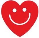 Happy Heart smiley (Heart emoticon set)