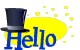 Animated Hello emoticon (Hello emoticons)