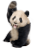 Panda wave animated emoticon
