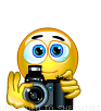 Camera animated emoticon