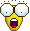 Freaked Out smiley (Horror Emoticons)