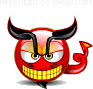 scary devil smiley smiley