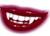 Vampire Fang emoticon (Horror Emoticons)