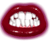 Vampire Teeth emoticon (Horror Emoticons)