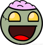 emoticon of Zombie Smiley