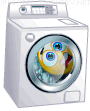 Inside a Washing machine smilie