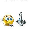 Plumber accident animated emoticon