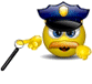 policeman smiley