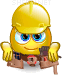 Tool-man emoticon (Jobs and Occupations emoticons)