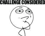 emoticon of Challenge Considered