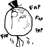 emoticon of Fap Fap Fap Meme