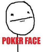 Poker Face Meme emoticon