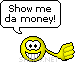 Show Me the Money! animated emoticon