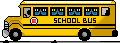 School Bus Mooning emoticon (Mooning smileys)