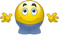 Showing fat ass emoticon (Mooning smileys)