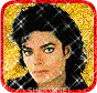smilie of Michael Jackson Glitter