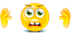 Scared Smiley animated emoticon