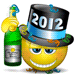 2012 celebration emoticon