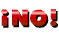 Spanish No! Text emoticon (No emoticons)