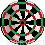 Dartboard emoticon