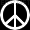Peace emoticon