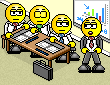 Meeting animated emoticon